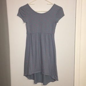 Blue Old Navy High-Low Dress